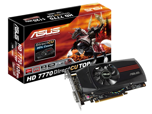 華碩發表 HD 7770 DirectCU TOP 顯示卡