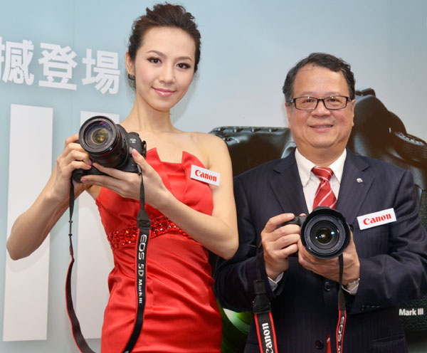 全幅數位單眼 Canon 5D Mark III 在台上市