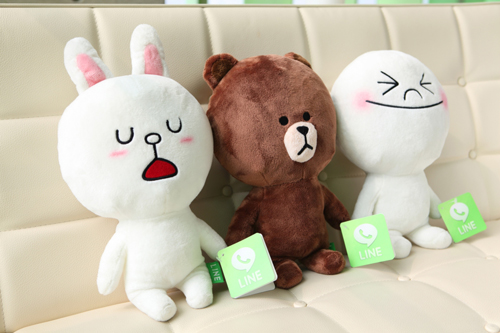 免費送給參加者的 LINE 玩偶
