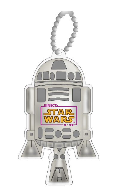 限量《Kinect 星際大戰》R2D2 造型吊飾