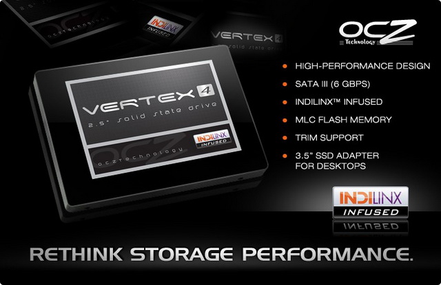 OCZ 發表第四代 Vertex 4 SSD