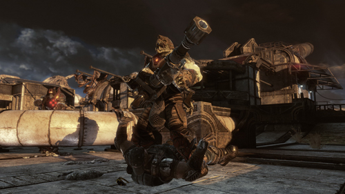 Gears of War 3《戰爭機器3》大砲 (龍捲風)