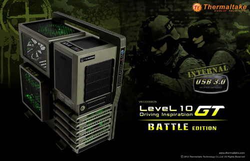 全新曜越 Level 10 GT 軍武版電競機殼   喚醒蟄伏的戰鬥基因