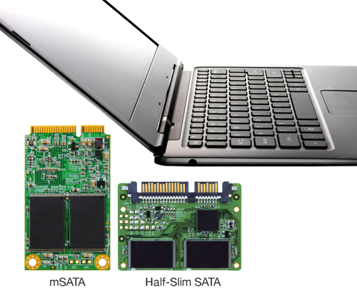 創見資訊推出 mSATA 及 Half-slim 兩款超小型 SSD