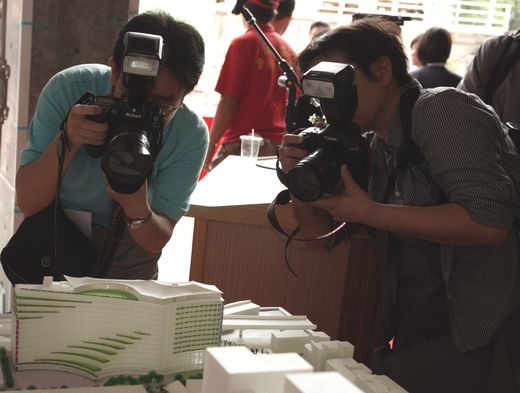  2013年北市文化新地標 松菸園區BOT案上樑 