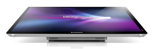Lenovo IdeaCentre A720 可自由調整角度加上十點觸控螢幕功能 彷彿是一台27吋平板電腦