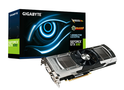 技嘉發表 GeForce GTX 690 旗艦雙核心動態時脈顯示卡
