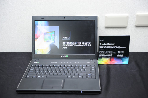 AMD 展示搭載第二代 A 系列 APU 筆記型電腦的優異效能