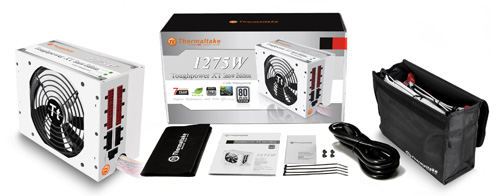 Toughpower XT 1275W 雪白版  打造匠心獨具 風格獨到 的純白饗宴