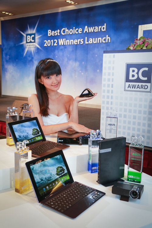 華碩獲六項 Best Choice 大獎，獲獎數風光居冠