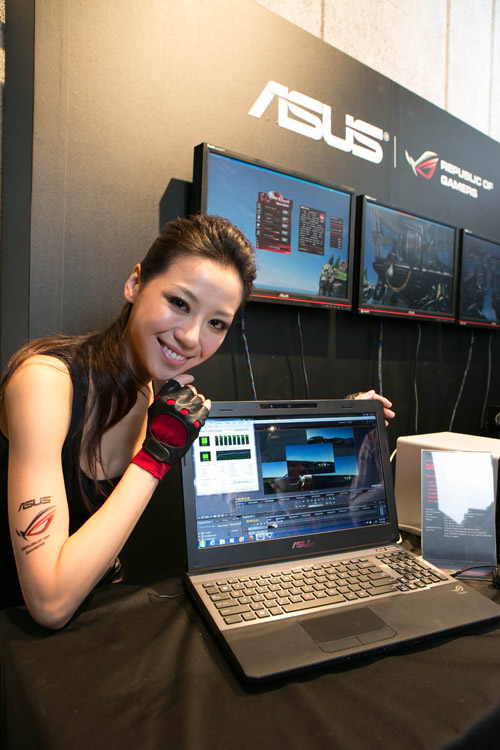 華碩推出為遊戲玩家量身打造的 G 系列遊戲筆電 G55 with Thunderbolt