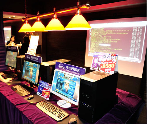 BenQ 電競螢幕體驗區