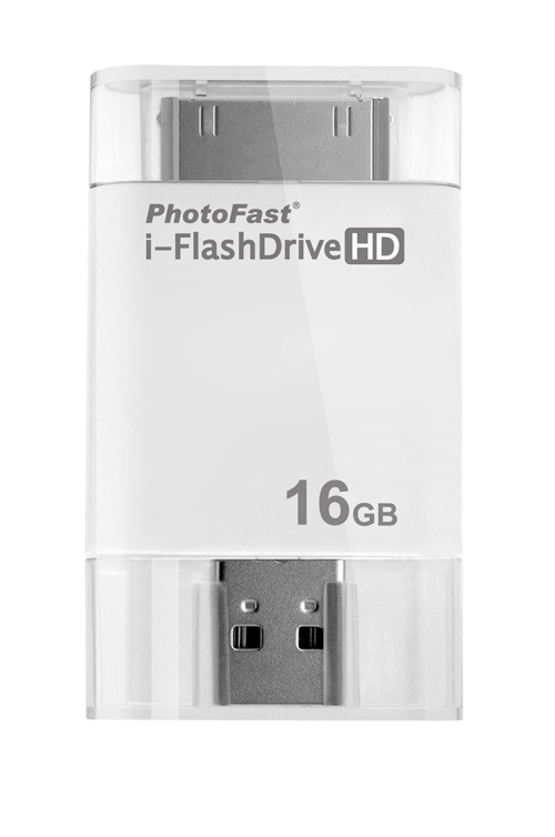 PhotoFast  發表 i-FlashDrive 雙頭龍 iPhone/iPad 專用隨身碟