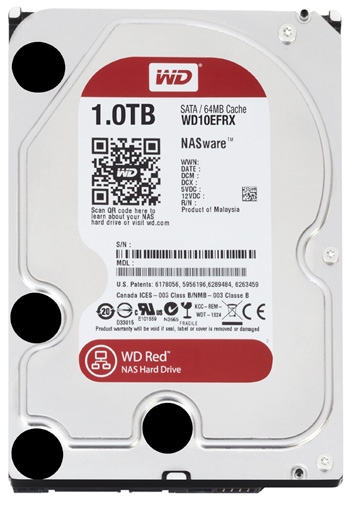 WD Red NAS硬碟 1TB