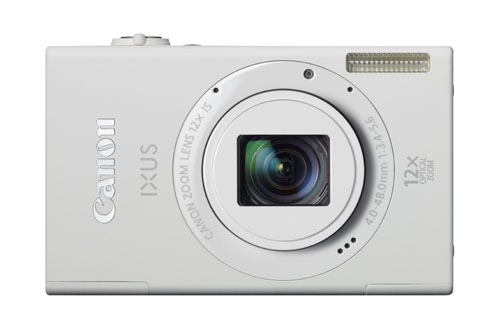 Canon IXUS510HS 擁有經典黑白造型,適合最跟的上潮流的時尚老爸