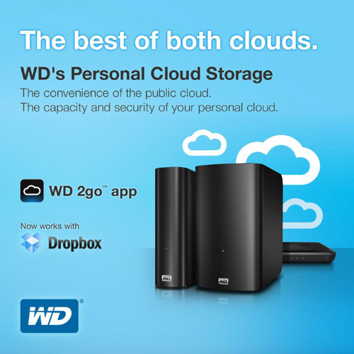 WD 推出 Dropbox 整合方案 改寫個人雲端新定義