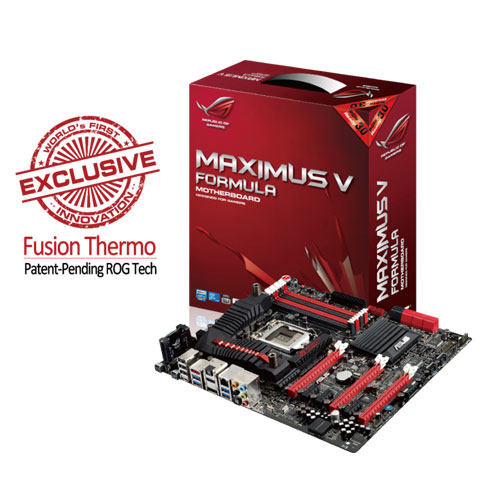 華碩 ROG 玩家共和國 打造獨家專利 Fusion Thermo 主機板散熱設計。