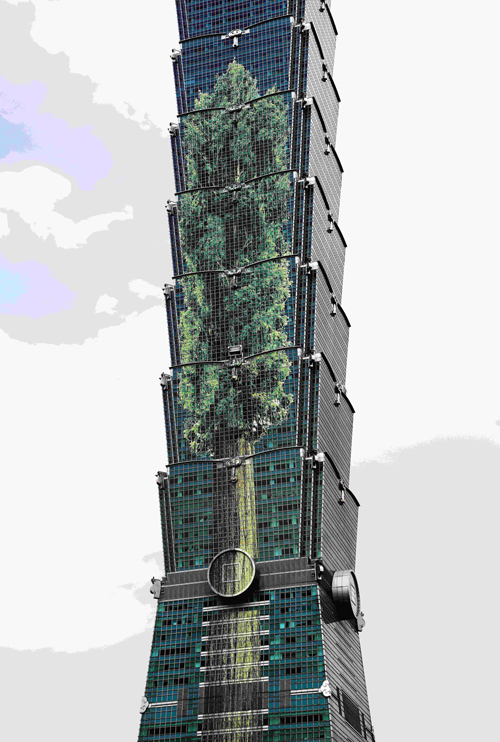 「Canon 透視 TAIPEI 101」攝影展邀請到王志宏、楊永智、劉振祥、蔡文祥、蔡榮豐、鄭元慶等六位專業攝影師,透過細膩的觀察,用影像紀錄台北 101 內外之美