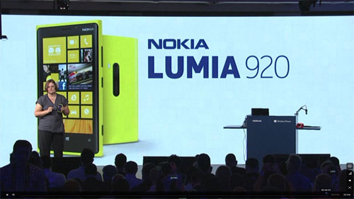 新旗艦機 Lumia 920