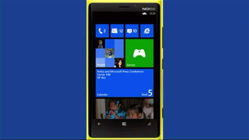 Lumia 920 的動態磚