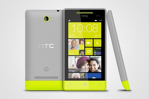Windows Phone 8S by HTC 灰黃雙色