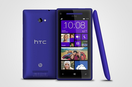 Windows Phone 8X by HTC 湛藍