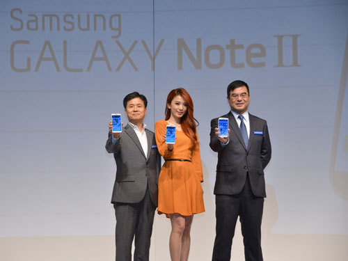 Samsung GALAXY Note II 隆重登台