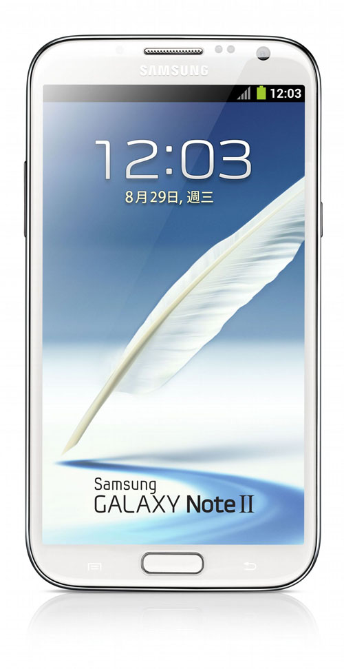 Samsung GALAXY Note II 隆重登台