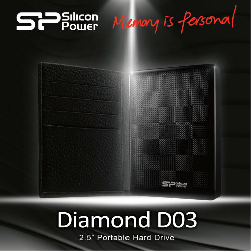 SP廣穎電通推出Diamond D03 USB 3.0外接式硬碟