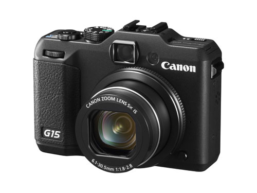 Canon 宣佈上周推出的大光圈高效能類單眼 PowerShot G15 全新售價為NT$15,990元