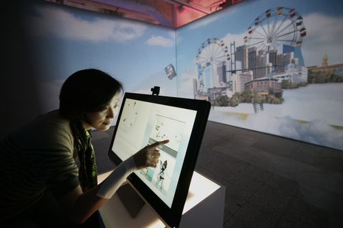 台北數位藝術節  台灣微軟秀狂想世界特展