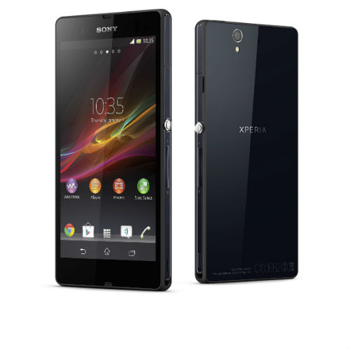 Xperia Z 採雙面強化玻璃建構,設計強悍俐落