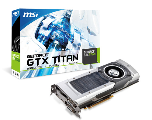 微星發表 GeForce GTX TITAN 顯示卡 支援 GPU Boost 2.0 技術
