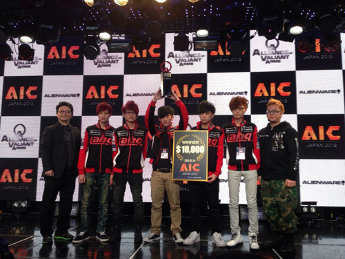 AVA 台灣代表隊勇奪 AIC 國際電競大賽冠軍