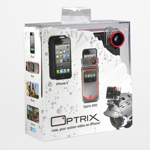 Optrix XD5 iPhone5 packaging