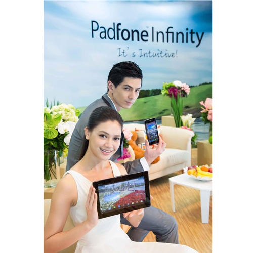 華碩 PadFone Infinity 航太級鋁合金髮絲紋尊爵設計  Full HD 大螢幕絕美規格  商務娛樂跨界零極限。