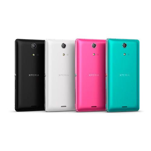 Xperia ZR 手感紮實舒適,四款新鮮色全新亮相 - 黑、白、粉紅、碧綠