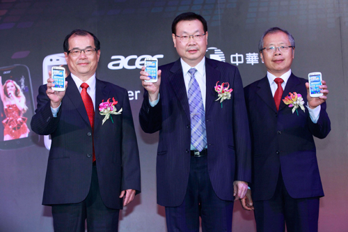 宏碁四核智慧型手機 Acer Liquid E2 攜手中華電信 0 元起