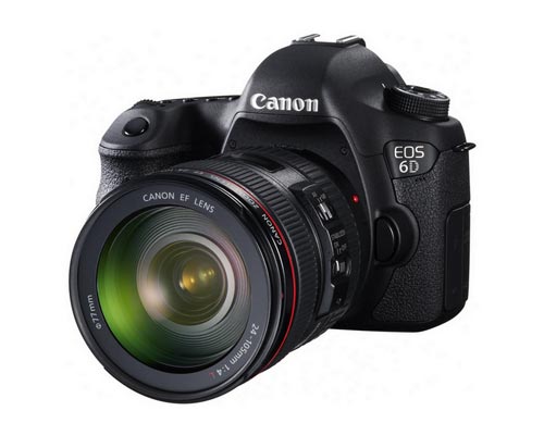 Canon EOS 6D 榮獲 2013 年度「最佳高階數位單眼相機」。