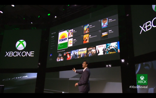 微軟推出 XBOX ONE 可聲控與手勢切換轉台