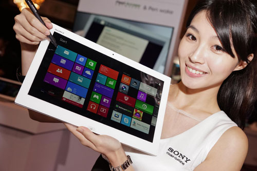 適合家庭使用的 VAIO Tap 20 讓使用者的休閒生活更臻完美