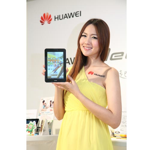 7 吋的 HUAWEI MediaPad 7 Vogue 提供使用者最佳閱讀與攜帶比例的螢幕尺寸,輕巧易攜帶