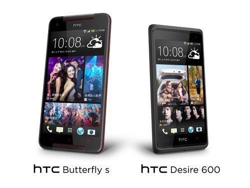 HTC 發表 Butterfly s 及 Desire 600
