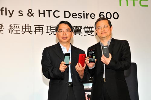 HTC 發表 Butterfly s 及 Desire 600