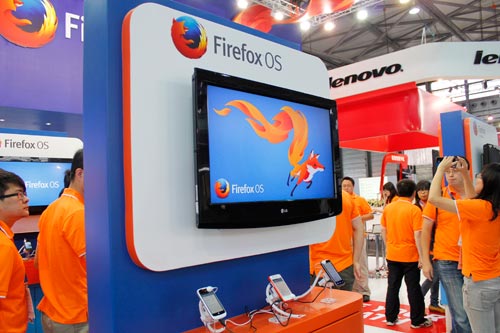 多款 Firefox OS 手機亮相亞洲移動通信博覽會