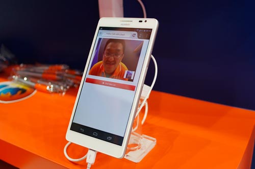 多款 Firefox OS 手機亮相亞洲移動通信博覽會