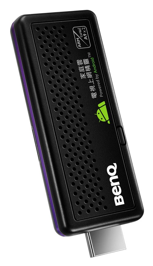 BenQ 電視上網精靈 側 45 度