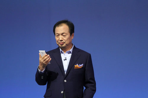 三星電子行動與資訊事業部執行長暨總裁申宗均 (JK Shin)介紹Samsung GALAXY Note 3