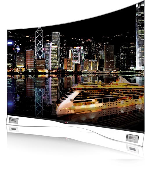 LG CURVED OLED TV(55EA9800) 似IMAX的曲型面板,提供如臨實境且舒適的觀影體驗
