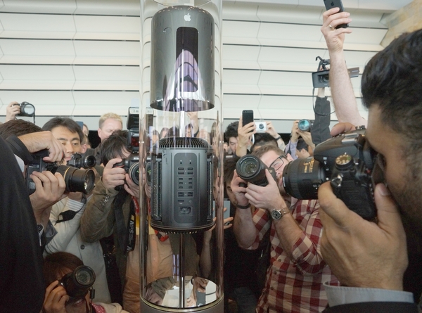 今年六月於美國舊金山舉行的全球開發者大會(WWDC)發表的Mac Pro,一度被嘲諷像是垃圾桶。
